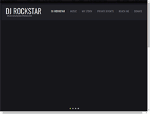 Tablet Screenshot of djrockstar.com
